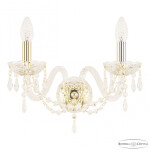 Фото 2 Бра хрустальные 104B/2/165 G Bohemia Ivele Crystal