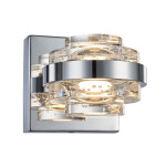 Фото 2 Настенный светильник MB22030002-1A chrome/clear