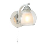 Фото 5 CL152310 Кристи Белый+Хром Св-к Бра