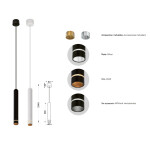 Фото 1 8878 Подвесной светильник SPLIT