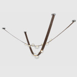 Фото 1 Светильник подвесной Crystal Lux BOSQUE SP7 L3000 BROWN/TRANSPARENT