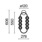 Фото 3 Настенный светильник (бра) Maytoni MOD555WL-L11G3K