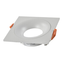 Фото ST259.508.01 Св-к встр. Белый GU10 1*50W IP44 L100xW100xH40 -V Без ламп Встраиваемые светильники