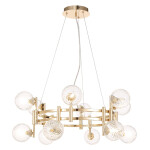 Фото 3 Люстра Crystal Lux LUXURY SP12 GOLD