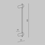 Фото 4 Настенный светильник (бра) Maytoni MOD413WL-L6B3K
