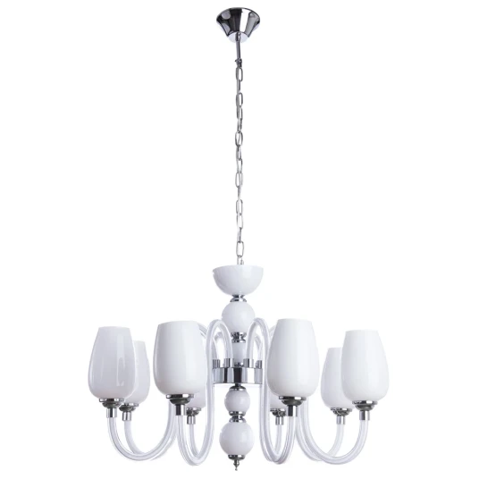 Фото Подвесная люстра Arte Lamp LAVINIA A1404LM-8WH