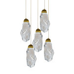 Фото 5 Подвесной светильник 111-5P gold