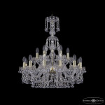 Фото 3 Люстра хрустальная 1409/12+6/240/XL-76 G