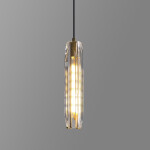 Фото 5 Подвесной светильник MT8851-1H bronze/clear 