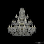 Фото 3 Люстра хрустальная 1409/20+10+5/400/3d G