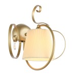 Фото 2 SL177.201.01 Светильник настенный Золотистый/Белый E14 1*40W AZZURRO