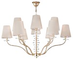 Фото 1 Люстра Crystal Lux ARMANDO SP6+6 GOLD