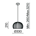 Фото 3 Подвесной светильник Maytoni MOD195PL-01W