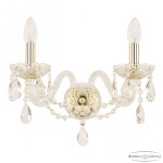 Фото 2 Бра хрустальные 116B/2/165 G Bohemia Ivele Crystal