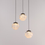 Фото 3 Подвесной светильник MD25030003-3A matt black/clear