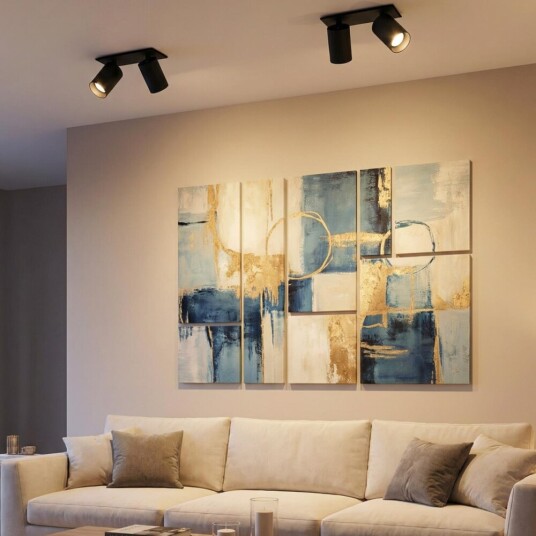 Фото CL512D21 AXEL Черный Св-к Спот Встр. 2-ламп.