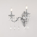 Фото 4 Бра с хрустальными подвесками AL7801B10/2/175 A Ni Bohemia Ivele Crystal
