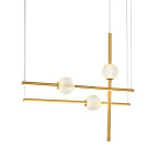 Фото 1 Подвесной светильник MD21001050-3B gold