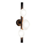 Фото 5 Настенный светильник 5055W/3 black/white