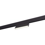 Фото 3 ST363.446.12 Магнитный трековый светильник Черный LED 1*12W 4000K 720Lm Ra>90 120 IP20 L219xW22xH108 SKYLINE 48