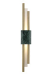 Фото 2 Бра Crystal Lux CARTA AP6W LED GREEN/BRASS