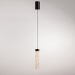 Фото 1 Подвесной светильник MD24030028-1A matt black/clear