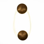 Фото 2 SL6102.321.30 Светильник настенный ST-Luce Латунь/Белый LED 1*30W 4000K SAGRATO