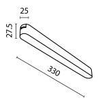 Фото 5 Трековый светильник Technical TR080-1-18W4K-B