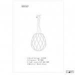 Фото 3 Настенный светильник iLamp CENTO 9935P/1-D300 CLEAR