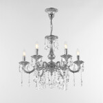 Фото 3 Люстра AL77101/6/175 A Ni Bohemia Ivele Crystal