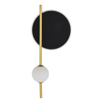 Фото 3 SL6507.431.02 Светильник настенный ST-Luce Шампань, Черный/Белый LED 1+1*9+4W 4000K DALI