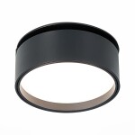 Фото 1 ST651.448.14 Встраиваемый поворотный светильник Черный LED 1*14W 4000K 1 100Lm Ra>90 120° IP20 D105x Встраиваемые светильники