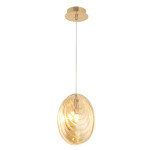 Фото 1 Светильник подвесной Crystal Lux MAR SP1 AMBER