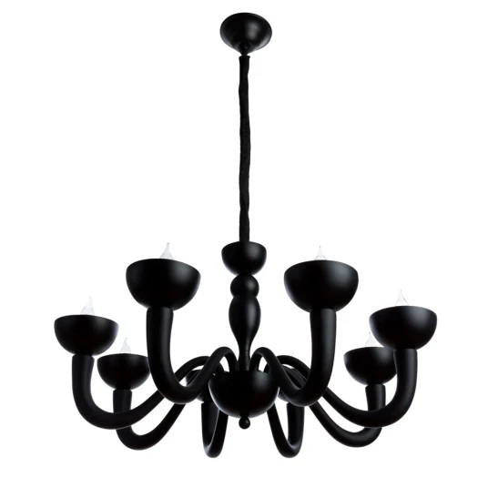 Фото Подвесная люстра Divinare BIANCA-NERO 7091/04 LM-8
