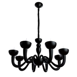 Фото Подвесная люстра Divinare BIANCA-NERO 7091/04 LM-8