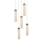 Фото 5 Подвесной светильник MD24030028-5A chrome/clear