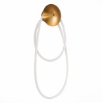 Фото 1 SL6102.301.30 Светильник настенный ST-Luce Латунь/Белый LED 1*30W 4000K САГРАТО