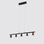 Фото 2 Подвесной светильник P0184-5A Black and Gold