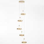 Фото 3 CL719052 Дуэт Золото Люстра