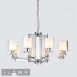 Фото 1 Светильник подвесной iLamp King RM6201-8 CR+CL