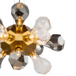 Фото 4 Люстра KR1197P-12 smoky/clear