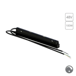 Фото Блок питания встраиваемый в трек 48V 100W для магнитной трековой системы ARTE LAMP LINEA A482706N