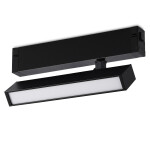 Фото 1 ST378.496.09 Св-к трек. SMART Черный LED 1*9W 2700K-6000K 810Lm Ra>90 120° IP20 L220xW25xH105 220V SKYLINE 220