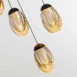 Фото 3 Подвесной светильник MD25090022-5A matt black/champagne