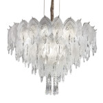 Фото 2 Люстра 6489P/D800 gold/clear