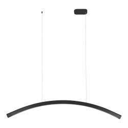 Фото SL6232.413.01 Светильник подвесной ST-Luce Черный/Черный LED 1*20W 4000K HARMONY