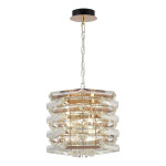 Фото utsenka-SL6137.203.04 Светильник подвесной ST-Luce медь/прозрачный E14 4*40W СТРОЦЦИ