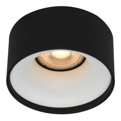 Фото ST260.458.01 Св-к встр. Черный GU10 1*50W IP20 D85xH104 220V Без ламп Встраиваемые светильники