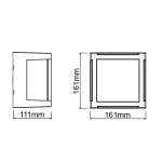 Фото 2 8853 Настенный уличный светильник CREEK