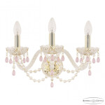 Фото 2 Бра хрустальные 112B/3/165 G V7010 Bohemia Ivele Crystal